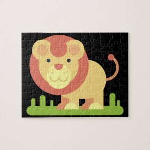 jungle lion puzzle