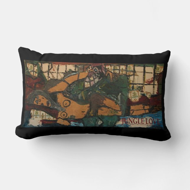JUNGLE LOVE LUMBAR CUSHION (Front)