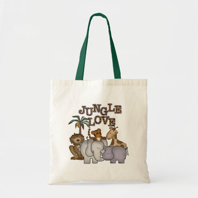 Jungle Love Tote Bag (Front)