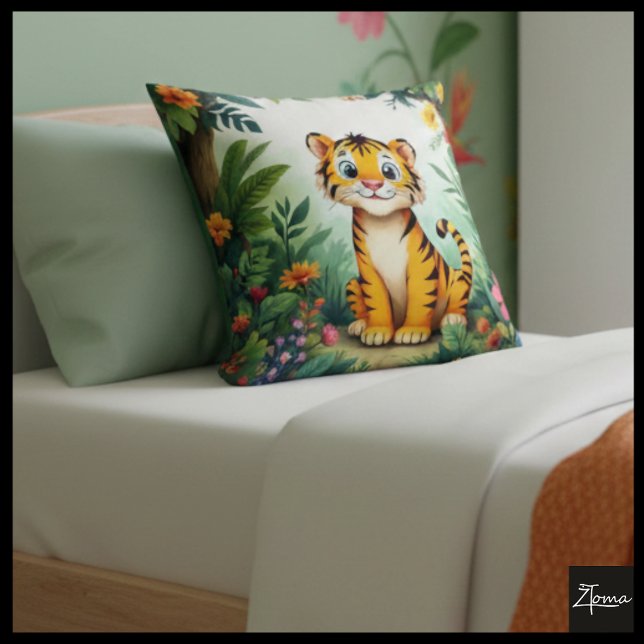 Jungle Majesty Pillow (Creator Uploaded)