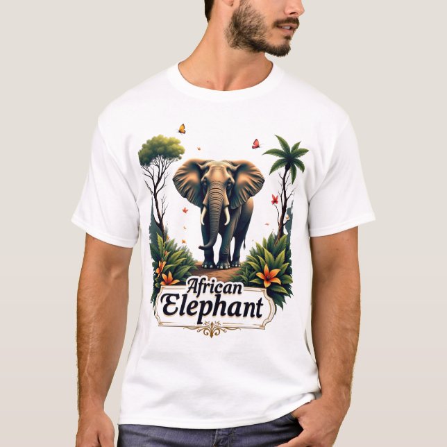 Jungle Majesty: The Untamed Kingdom of Nature T-Shirt (Front)