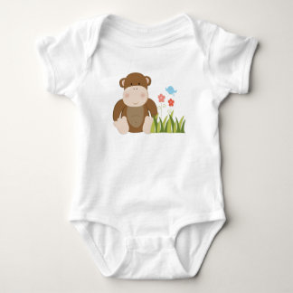 Jungle Monkey Toddler and Baby Romper Bodysuit