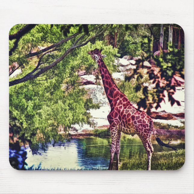Jungle Mouse Pad (Front)