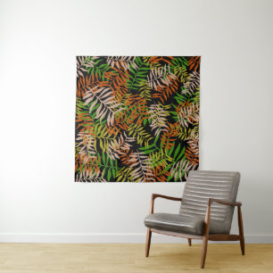 JUNGLE NATURE LEAVES  TAPESTRY