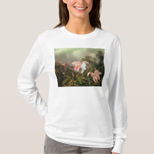 Jungle orchids and hummingbirds, 1872 T-Shirt