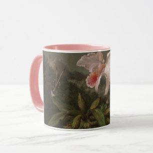 Jungle Orchids and Hummingbirds Mug