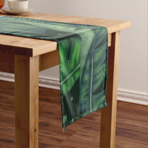 Jungle Palms Short Table Runner