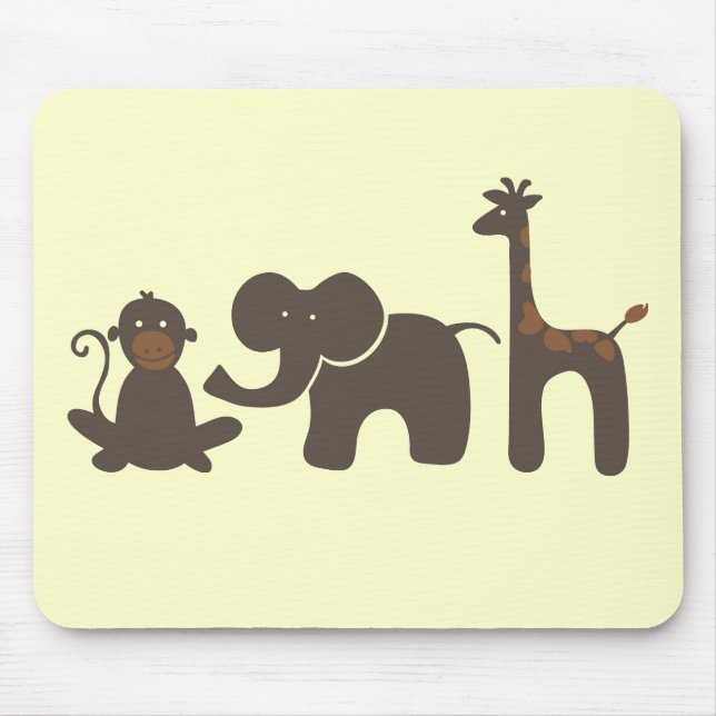 Jungle Parade Mouse Pad (Front)