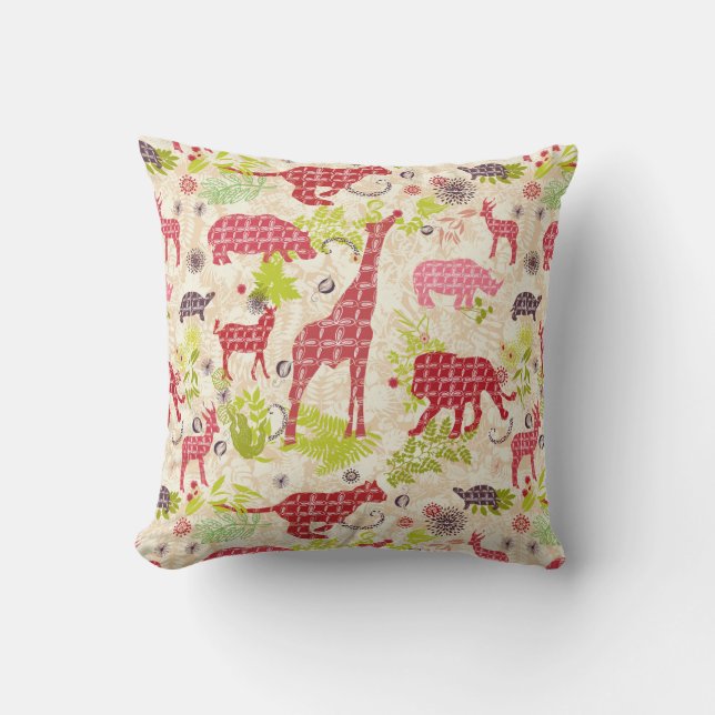Jungle paradise cushion (Front)