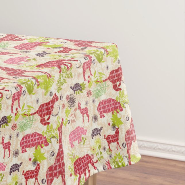 Jungle paradise tablecloth (In Situ)