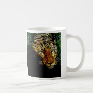 jungle predator wildlife safari animal wild tiger coffee mug