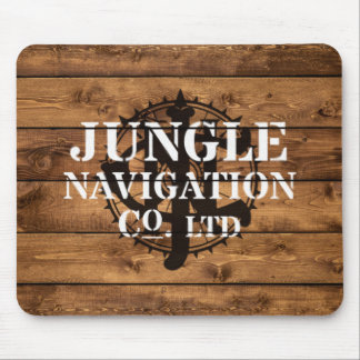 Jungle River Crate Stencil Mouse Pad