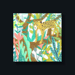 Jungle Roar - Cheetah Canvas Print<br><div class="desc">Jungle Roar I by Chariklia Zarris. Features a relaxed cheetah amongst jungle greenery.| 140723GG</div>