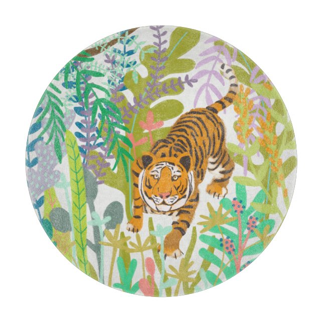 Jungle Roar - Tiger Cutting Board (Front)