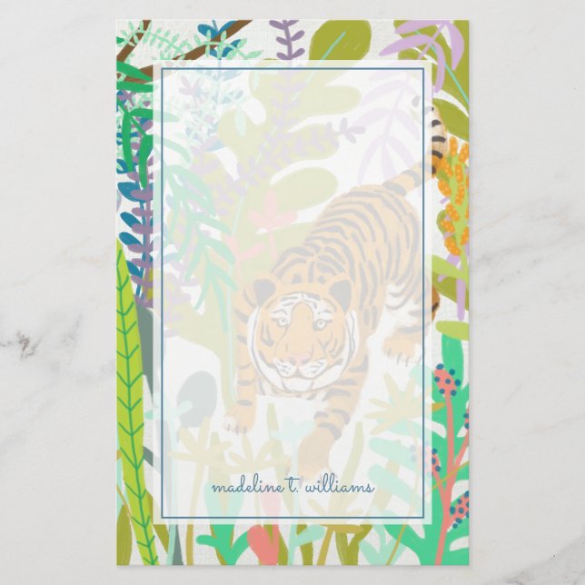 Jungle Roar - Tiger Stationery (Front)