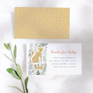 Jungle Safari Animals Books for Baby Enclosure Card