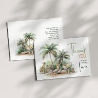 Jungle Safari Animals Horizontal Birthday Party