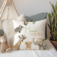Jungle Safari Animals Mama To Be