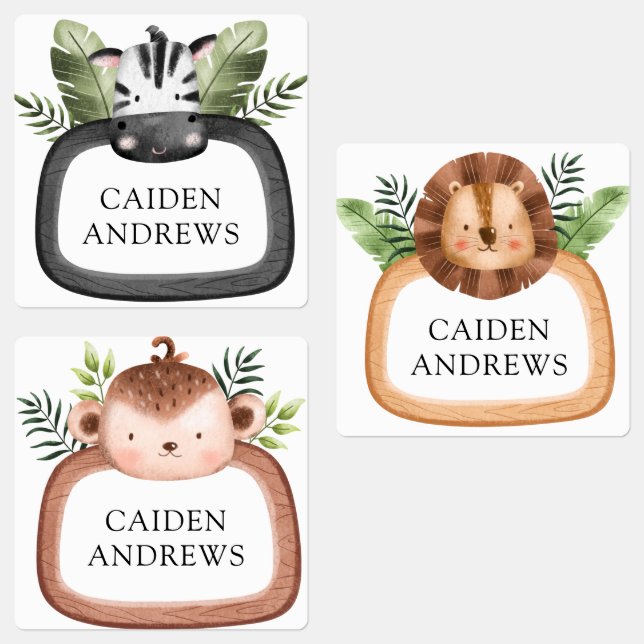 Jungle Safari Animals School Daycare (Group)