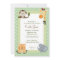 Jungle Safari Green 5x7 Baby Shower Invitations