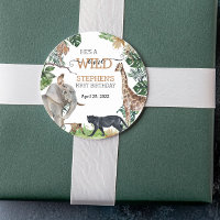 Jungle Safari Wild One Birthday Black Panther 