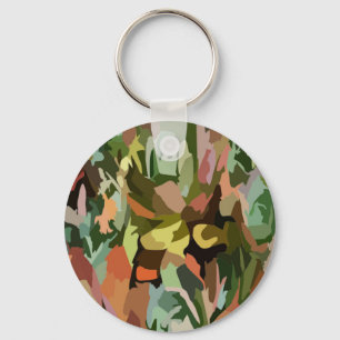 Jungle Scrabble Key Ring
