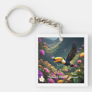 "Jungle Serenade" Key Ring