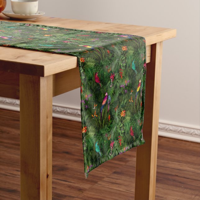 Jungle Short Table Runner (In Situ)