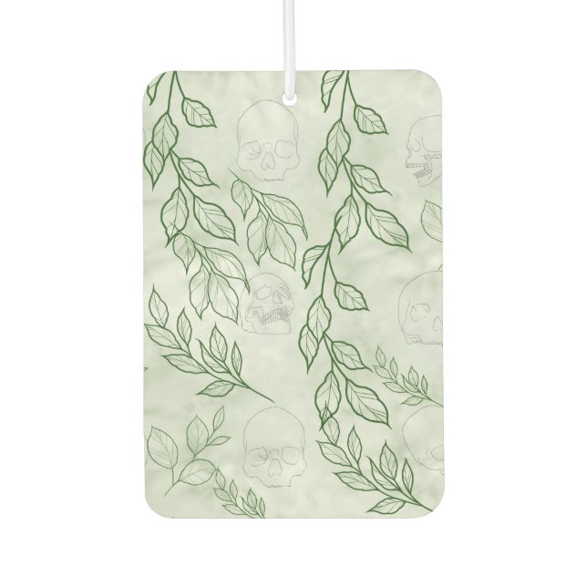 Jungle skulls car air freshener (Front)