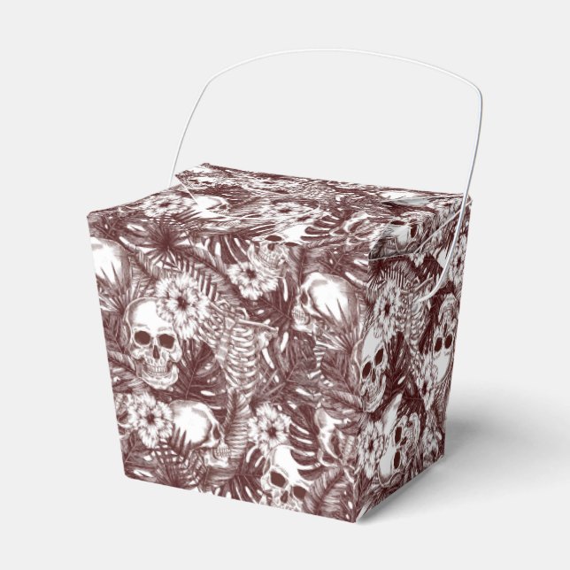 Jungle Skulls Favour Box (Front Side)
