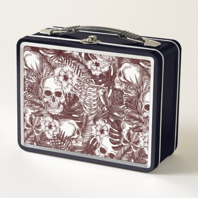 Jungle Skulls Lunchbox (Front)