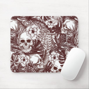 Jungle Skulls Mousepad