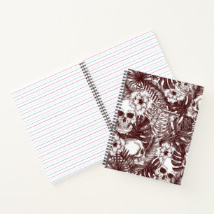 Jungle Skulls Notebook