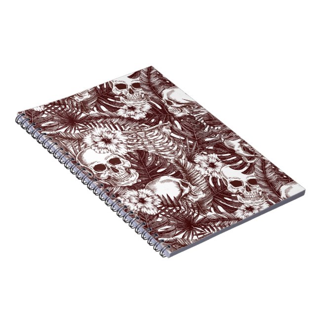 Jungle Skulls Photo Notebook (Right Side)