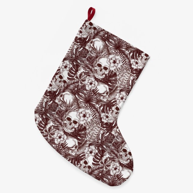 Jungle Skulls Stocking (Front (Hanging))