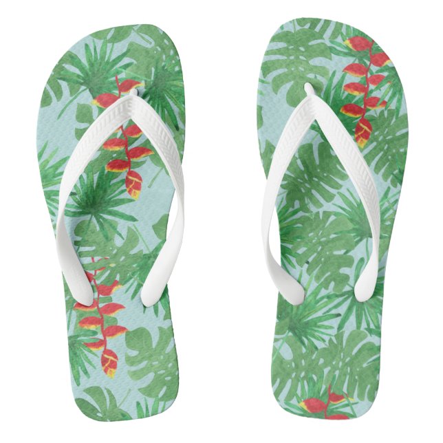 Jungle Sky Jandals (Footbed)