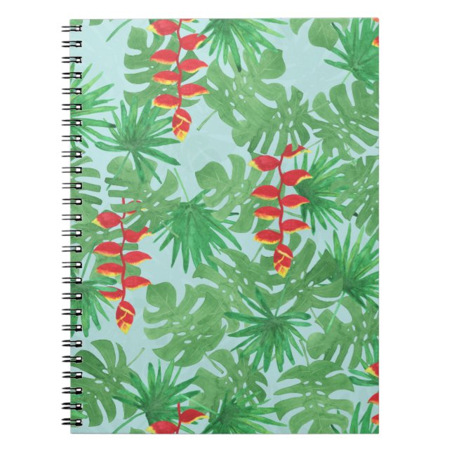 Jungle Sky Spiral Notebook (Front)
