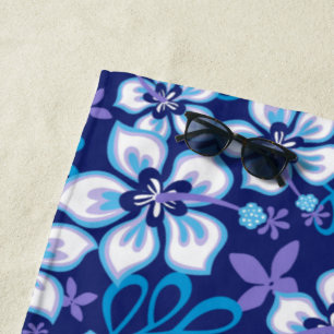 JUNGLE SURF (BLUE COMBO) BEACH TOWEL
