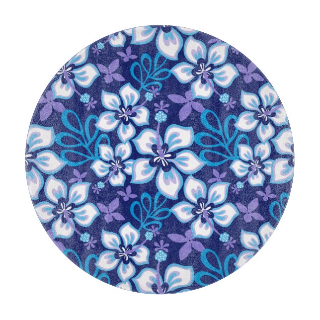 JUNGLE SURF (BLUE COMBO) CUTTING BOARD (Front)