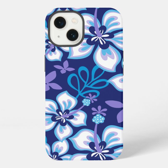 JUNGLE SURF (BLUE COMBO) iPhone CASE (Back)