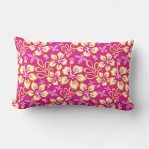 JUNGLE SURF (HOT PINK COMBO) LUMBAR CUSHION