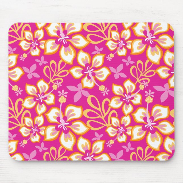 JUNGLE SURF (HOT PINK COMBO) MOUSE PAD (Front)
