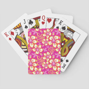 JUNGLE SURF (HOT PINK COMBO) PLAYING CARDS