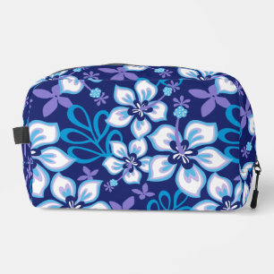 JUNGLE SURF PATTERN IN BLUE DOPP KIT