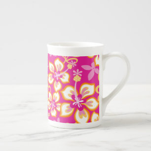 JUNGLE SURF (PINK COMBO) BONE CHINA MUG