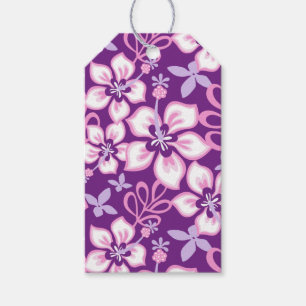 JUNGLE SURF (PURPLE COMBO) GIFT TAGS
