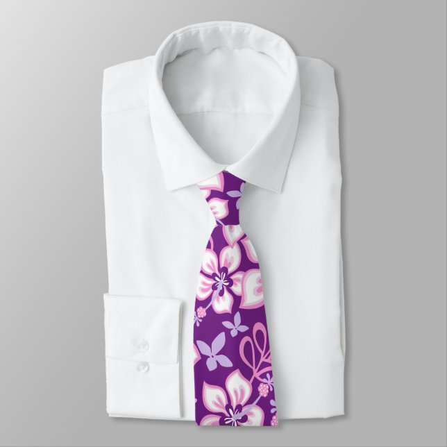 JUNGLE SURF (PURPLE COMBO) TIE (Tied)