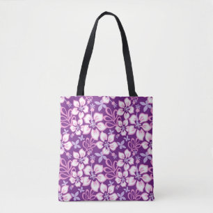 JUNGLE SURF (PURPLE COMBO) TOTE BAG