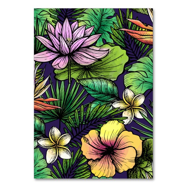 Jungle Table Number (Front)