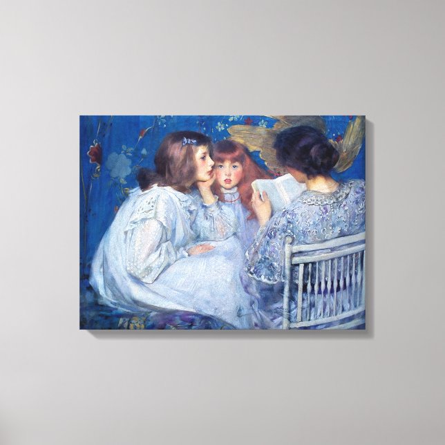 Jungle Tales by James Shannon. Canvas Print (Front)